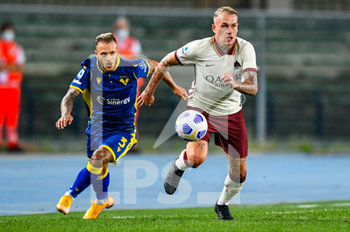 Hellas Verona vs Roma - ITALIAN SERIE A - SOCCER