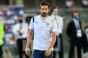 2020-09-19 - Matteo Paro (Coach Hellas Verona FC) - HELLAS VERONA VS ROMA - ITALIAN SERIE A - SOCCER