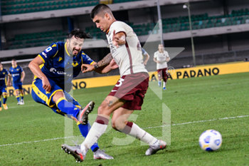 2020-09-19 - Samuel Di Carmine Hellas Verona FC - HELLAS VERONA VS ROMA - ITALIAN SERIE A - SOCCER
