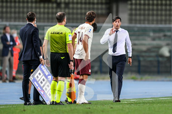 2020-09-19 - Paulo Fonseca (Coach AS Roma) - HELLAS VERONA VS ROMA - ITALIAN SERIE A - SOCCER