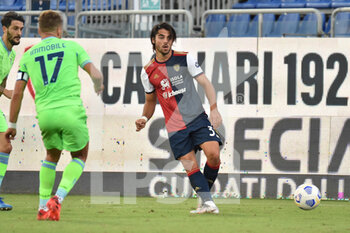2020-09-26 - Riccardo Sottil of Cagliari Calcio - CAGLIARI VS LAZIO  - ITALIAN SERIE A - SOCCER