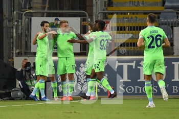 2020-09-26 - Ciro Immobile of Lazio, Esultanza, Celebration after scoring goal - CAGLIARI VS LAZIO  - ITALIAN SERIE A - SOCCER