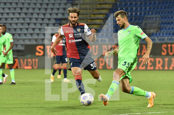 2020-09-26 - Leonardo Pavoletti of Cagliari Calcio - CAGLIARI VS LAZIO  - ITALIAN SERIE A - SOCCER
