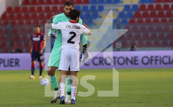 2020-09-27 - Gigio Donnarumma e Davide Calabria (AC Milan) - CROTONE VS MILAN - ITALIAN SERIE A - SOCCER
