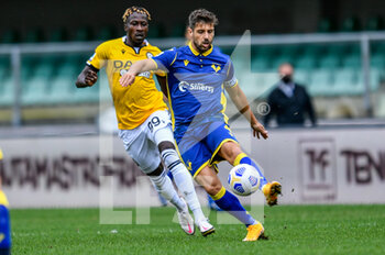 2020-09-27 - Miguel Veloso (Hellas Verona FC) in action - HELLAS VERONA VS UDINESE - ITALIAN SERIE A - SOCCER