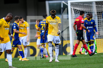 2020-09-27 - disappointment Mamadou Coulibaly (Udinese Calcio) - HELLAS VERONA VS UDINESE - ITALIAN SERIE A - SOCCER