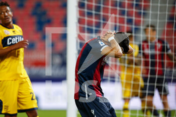2020-09-28 - Riccardo Orsolini (Bologna FC) desperation after missing a goal - BOLOGNA VS PARMA - ITALIAN SERIE A - SOCCER