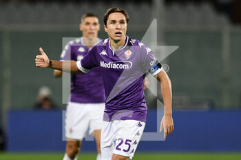 2020-10-02 - Federico Chiesa (ACF Fiorentina) in azione - FIORENTINA VS SAMPDORIA - ITALIAN SERIE A - SOCCER