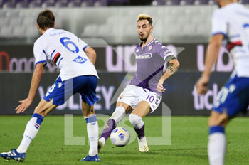 2020-10-02 - Gaetano Castrovilli (ACF Fiorentina) e Albin Ekdal (UC Sampdoria) - FIORENTINA VS SAMPDORIA - ITALIAN SERIE A - SOCCER