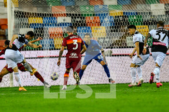 2020-10-03 - shot of Kevin Lasagna (Udinese Calcio) - UDINESE VS ROMA - ITALIAN SERIE A - SOCCER