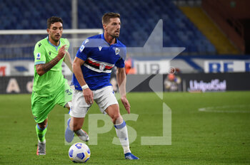 2020-10-17 - ADRIEN SILVA (Sampdoria) - SAMPDORIA VS LAZIO  - ITALIAN SERIE A - SOCCER