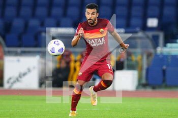 2020-10-18 - Pedro Rodriguez of Roma in action during the Italian championship Serie A football match between AS Roma and Benevento Calcio on October 18, 2020 at Stadio Olimpico in Rome, Italy - Photo Federico Proietti / DPPI - AS ROMA VS BENEVENTO CALCIO - ITALIAN SERIE A - SOCCER