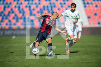 2020-10-18 - azione Rodrigo Palacio (Bologna FC) - BOLOGNA VS SASSUOLO - ITALIAN SERIE A - SOCCER