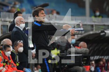 2020-10-24 - head coach, Antonio Conte (Inter) - GENOA VS INTER - ITALIAN SERIE A - SOCCER