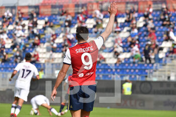 2020-10-25 - Giovanni Simeone of Cagliari Calcio - CAGLIARI VS CROTONE - ITALIAN SERIE A - SOCCER