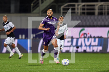 2020-10-25 - Sofyan Amrabat of ACF Fiorentina in action  - FIORENTINA VS UDINESE - ITALIAN SERIE A - SOCCER
