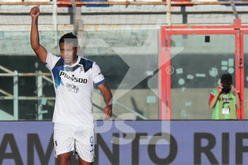2020-10-31 - Luis Muriel (Atalanta BC) celebrates after scoring a goal - CROTONE VS ATALANTA - ITALIAN SERIE A - SOCCER