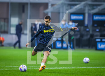 2020-10-31 - Ivan Perisic of FC Internazionale during the Serie A 2020/21 match between FC Internazionale vs Parma Calcio at the San Siro Stadium, Milan, Italy on October 31, 2020 - Photo Fabrizio Carabelli - INTER VS PARMA - ITALIAN SERIE A - SOCCER