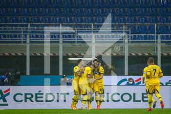 2020-10-31 - Gervinho (Parma Calcio) celebrate his goal - INTER VS PARMA - ITALIAN SERIE A - SOCCER