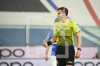 2020-11-01 - L'arbitro dell'incontro La Penna - SAMPDORIA VS GENOA - ITALIAN SERIE A - SOCCER