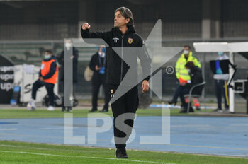 2020-11-02 - Filippo Inzaghi allenatore Benevento - HELLAS VERONA VS BENEVENTO - ITALIAN SERIE A - SOCCER