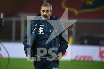 2020-11-04 - head coach Marco Giampaolo (Torino) - GENOA VS TORINO - ITALIAN SERIE A - SOCCER