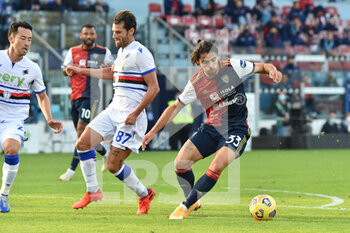 2020-11-07 - Riccardo Sottil of Cagliari Calcio - CAGLIARI VS SAMPDORIA - ITALIAN SERIE A - SOCCER