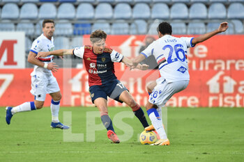 2020-11-07 - Matteo Tramoni of Cagliari Calcio - CAGLIARI VS SAMPDORIA - ITALIAN SERIE A - SOCCER