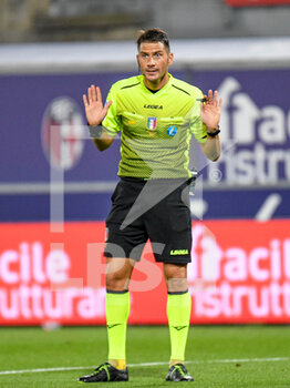 2020-11-08 - the referee of the match Fabrizio Pasqua - BOLOGNA VS NAPOLI - ITALIAN SERIE A - SOCCER