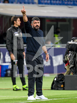 2020-11-08 - Gennaro Gattuso (Coach SSC Napoli) - BOLOGNA VS NAPOLI - ITALIAN SERIE A - SOCCER