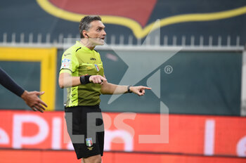 2020-11-08 - L'arbitro, Massimiliano Irtrati - GENOA VS ROMA - ITALIAN SERIE A - SOCCER