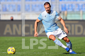 2020-11-08 - Stefan Radu of Lazio in action during the Italian championship Serie A football match between SS Lazio and Juventus FC on November 8, 2020 at Stadio Olimpico in Rome, Italy - Photo Federico Proietti / DPPI - SS LAZIO VS JUVENTUS FC - ITALIAN SERIE A - SOCCER