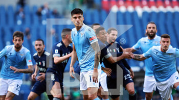 2020-11-08 - Joaquin Correa of Lazio in action during the Italian championship Serie A football match between SS Lazio and Juventus FC on November 8, 2020 at Stadio Olimpico in Rome, Italy - Photo Federico Proietti / DPPI - SS LAZIO VS JUVENTUS FC - ITALIAN SERIE A - SOCCER