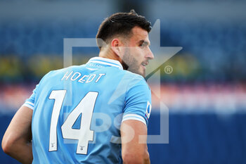 2020-11-08 - Wesley Hoedt of Lazio in action during the Italian championship Serie A football match between SS Lazio and Juventus FC on November 8, 2020 at Stadio Olimpico in Rome, Italy - Photo Federico Proietti / DPPI - SS LAZIO VS JUVENTUS FC - ITALIAN SERIE A - SOCCER
