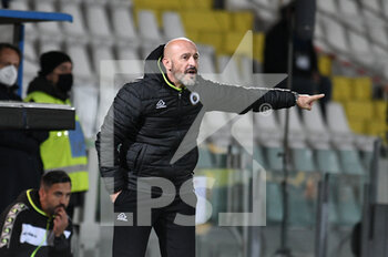 2020-11-21 - Vincenzo Italiano manager of AC Spezia gestures  - SPEZIA VS ATALANTA - ITALIAN SERIE A - SOCCER