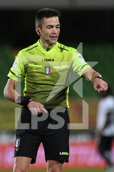 2020-11-21 - Antonio Rapuano referee of the match - SPEZIA VS ATALANTA - ITALIAN SERIE A - SOCCER