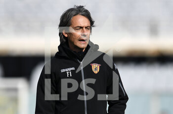 2020-11-22 - Filippi Inzaghi allenatore Benevento Calcio - FIORENTINA VS BENEVENTO - ITALIAN SERIE A - SOCCER
