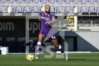 2020-11-22 - Sofyan Amrabat (ACF Fiorentina) in azione - FIORENTINA VS BENEVENTO - ITALIAN SERIE A - SOCCER