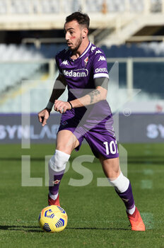 2020-11-22 - Gaetano Castrovilli (ACF Fiorentina) in azione - FIORENTINA VS BENEVENTO - ITALIAN SERIE A - SOCCER
