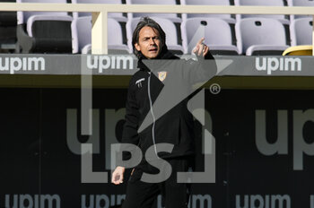 2020-11-22 - Filippo Inzaghi allenatore del Benevento - FIORENTINA VS BENEVENTO - ITALIAN SERIE A - SOCCER