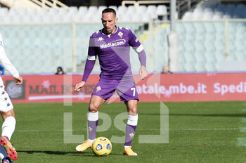 2020-11-22 - Franck Ribery (ACF Fiorentina) in azione - FIORENTINA VS BENEVENTO - ITALIAN SERIE A - SOCCER