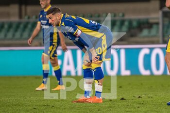 2020-11-22 - delusione Mattia Zaccagni (Hellas Verona FC) - HELLAS VERONA VS SASSUOLO - ITALIAN SERIE A - SOCCER