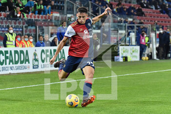 2020-11-29 - Gabriele Zappa del Cagliari Calcio - CAGLIARI VS SPEZIA - ITALIAN SERIE A - SOCCER
