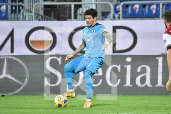2020-11-29 - Diego Farias of Spezia Calcio - CAGLIARI VS SPEZIA - ITALIAN SERIE A - SOCCER