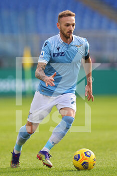 2020-11-29 - Manuel Lazzari of Lazio in action during the Italian championship Serie A football match between SS Lazio and Udinese Calcio on November 29, 2020 at Stadio Olimpico in Rome, Italy - Photo Federico Proietti / DPPI - SS LAZIO VS UDINESE CALCIO - ITALIAN SERIE A - SOCCER