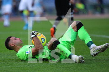 2020-11-29 - Udinese goalkeeper Juan Musso in action during the Italian championship Serie A football match between SS Lazio and Udinese Calcio on November 29, 2020 at Stadio Olimpico in Rome, Italy - Photo Federico Proietti / DPPI - SS LAZIO VS UDINESE CALCIO - ITALIAN SERIE A - SOCCER