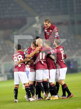 2020-11-30 - Torino celebrates the goal - TORINO FC VS UC SAMPDORIA - ITALIAN SERIE A - SOCCER