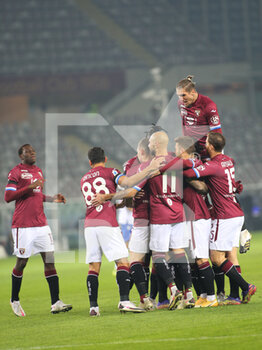 2020-11-30 - Torino celebrates the goal  - TORINO FC VS UC SAMPDORIA - ITALIAN SERIE A - SOCCER