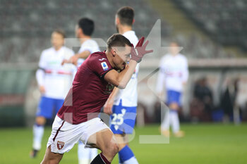 2020-11-30 - 09 Andrea Belotti (Torino FC) celebrates the goal - TORINO FC VS UC SAMPDORIA - ITALIAN SERIE A - SOCCER