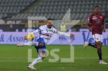 2020-11-30 - 27 Fabio Quagliarella (FC Sampdoria) scores the goal - TORINO FC VS UC SAMPDORIA - ITALIAN SERIE A - SOCCER